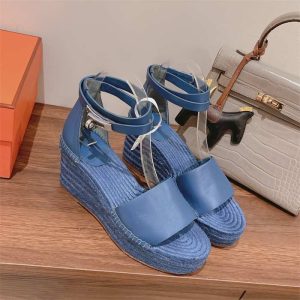 Hermes Blue Yupoo Men shoes Top quality