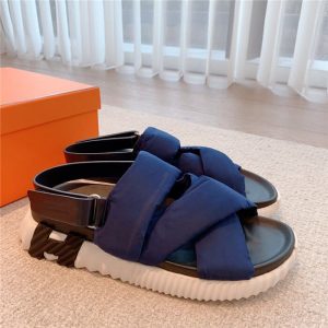 Hermes Navy Yupoo Men shoes Top quality