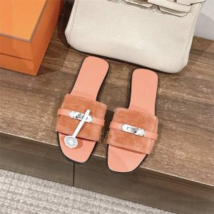 Hermes Tan Yupoo Men shoes Top quality