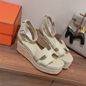 Hermes Tan Yupoo Men shoes Top quality