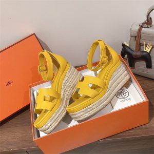 Hermes Tan Yupoo Men shoes Top quality