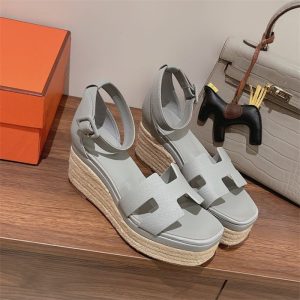 Hermes Grey Yupoo Men shoes Top quality