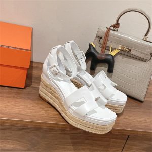 Hermes White Yupoo Men shoes Top quality
