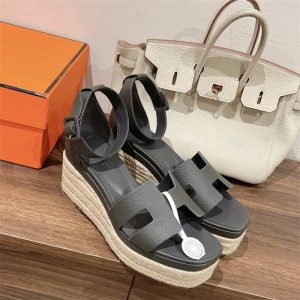 Hermes Grey Yupoo Men shoes Top quality