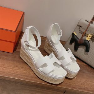 Hermes White Yupoo Men shoes Top quality