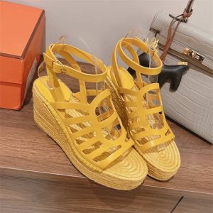 Hermes Tan Yupoo Men shoes Top quality