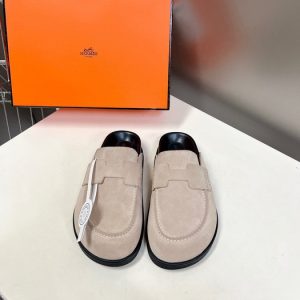 Hermes White Yupoo Men shoes Top quality