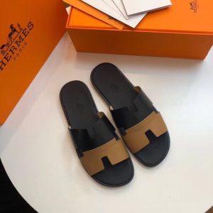 Hermes Black Yupoo Men shoes Top quality