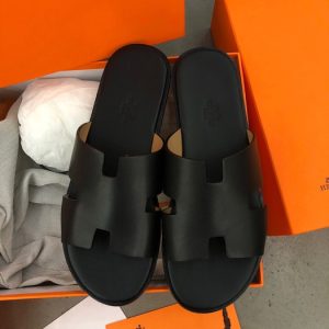 Hermes Black Yupoo Men shoes Top quality