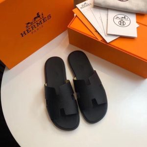 Hermes Black Yupoo Men shoes Top quality