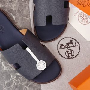 Hermes Navy Yupoo Men shoes Top quality