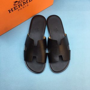 Hermes Black Yupoo Men shoes Top quality