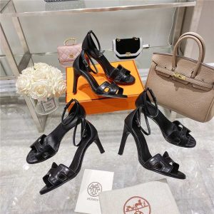 Hermes Black Yupoo Men shoes Top quality