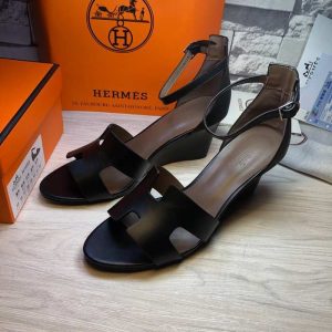 Hermes Black Yupoo Men shoes Top quality