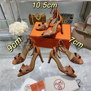 Hermes Brown Yupoo Men shoes Top quality