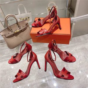 Hermes Red Yupoo Men shoes Top quality