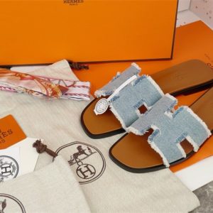 Hermes Blue Yupoo Men shoes Top quality