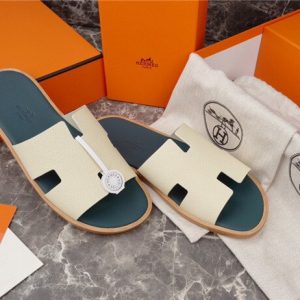 Hermes Beige Yupoo Men shoes Top quality