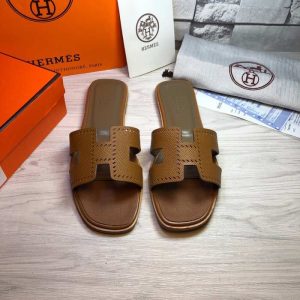 Hermes Brown Yupoo Men shoes Top quality