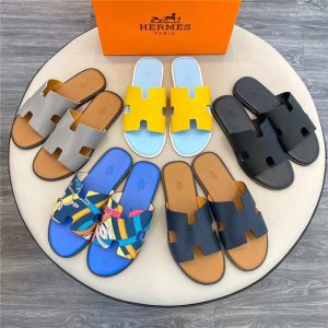 Hermes Grey Yupoo Men shoes Top quality