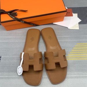 Hermes Brown Yupoo Men shoes Top quality
