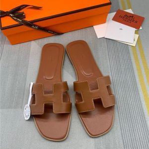 Hermes Tan Yupoo Men shoes Top quality