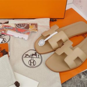Hermes Beige Yupoo Men shoes Top quality
