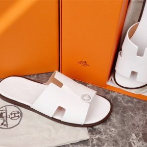 Hermes White Yupoo Men shoes Top quality