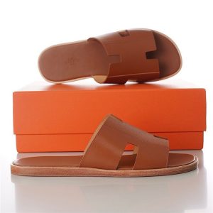 Hermes Brown Yupoo Men shoes Top quality
