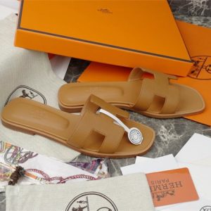 Hermes Tan Yupoo Men shoes Top quality