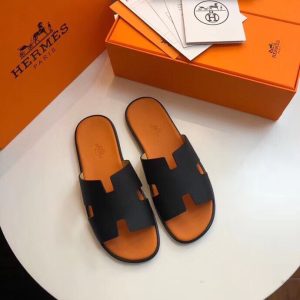 Hermes Black Yupoo Men shoes Top quality
