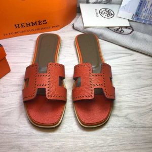 Hermes Brown Yupoo Men shoes Top quality