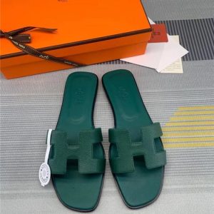 Hermes Green Yupoo Men shoes Top quality