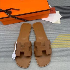 Hermes Tan Yupoo Men shoes Top quality