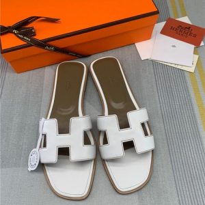 Hermes White Yupoo Men shoes Top quality