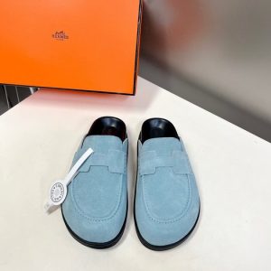 Hermes Blue Yupoo Men shoes Top quality