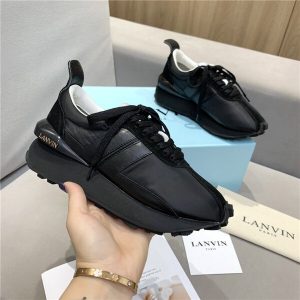 Lanvin Black Yupoo Men shoes Top quality