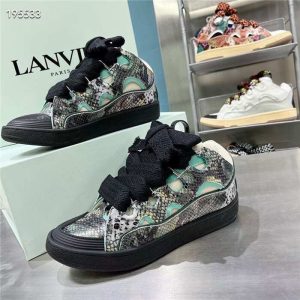 Lanvin Black Yupoo Men shoes Top quality