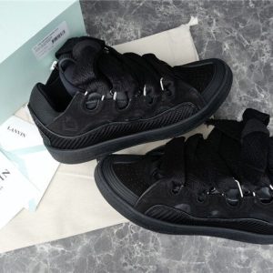 Lanvin Black Yupoo Men shoes Top quality