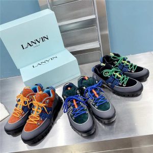 Lanvin Grey Yupoo Men shoes Top quality