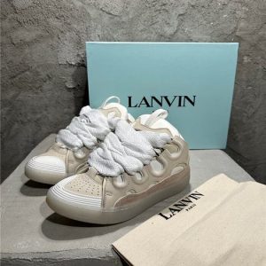 Lanvin Beige Yupoo Men shoes Top quality