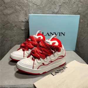 Lanvin Brown Yupoo Men shoes Top quality