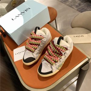 Lanvin White Yupoo Men shoes Top quality