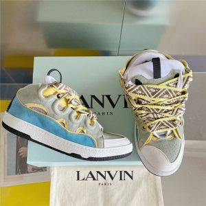 Lanvin Grey Yupoo Men shoes Top quality