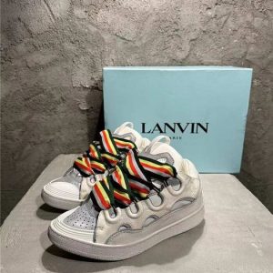 Lanvin White Yupoo Men shoes Top quality
