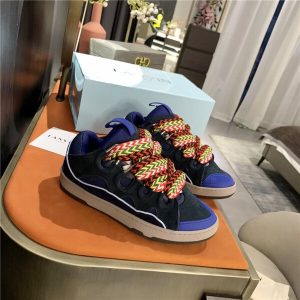 Lanvin Blue Yupoo Men shoes Top quality
