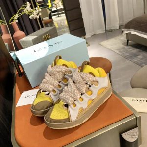 Lanvin Grey Yupoo Men shoes Top quality