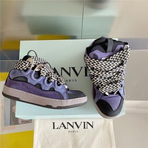 Lanvin Blue Yupoo Men shoes Top quality
