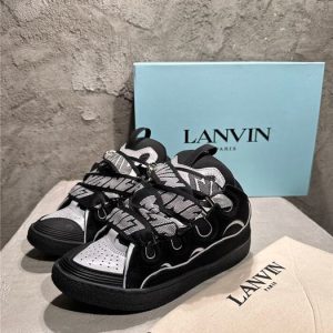 Lanvin Grey Yupoo Men shoes Top quality