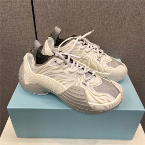 Lanvin Grey Yupoo Men shoes Top quality